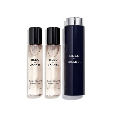 chanel bleu de chanel refillable travel spray 3 x 20ml|bleu De Chanel edp buy.